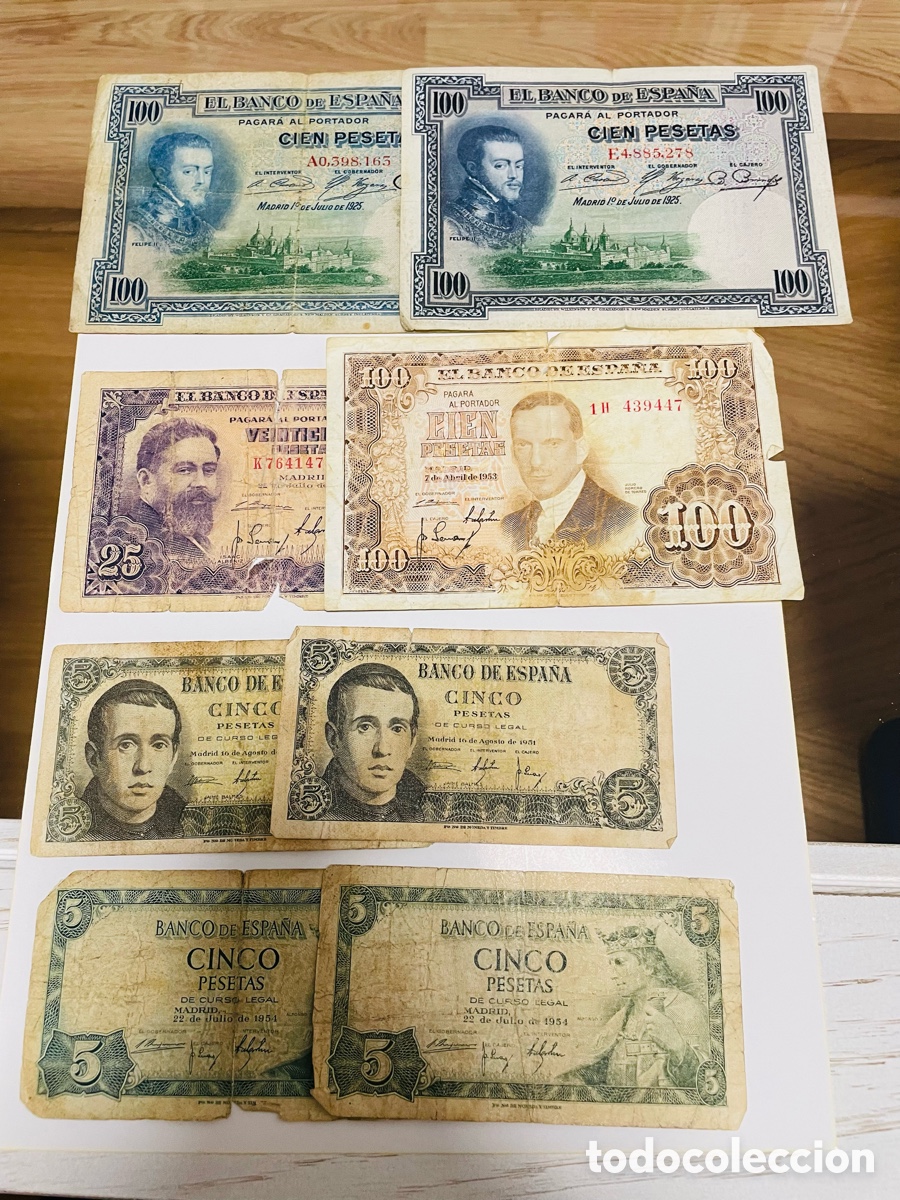 Billetes espa&ntilde;oles: Billetes de Espa&ntilde;a Vintage - Foto 1