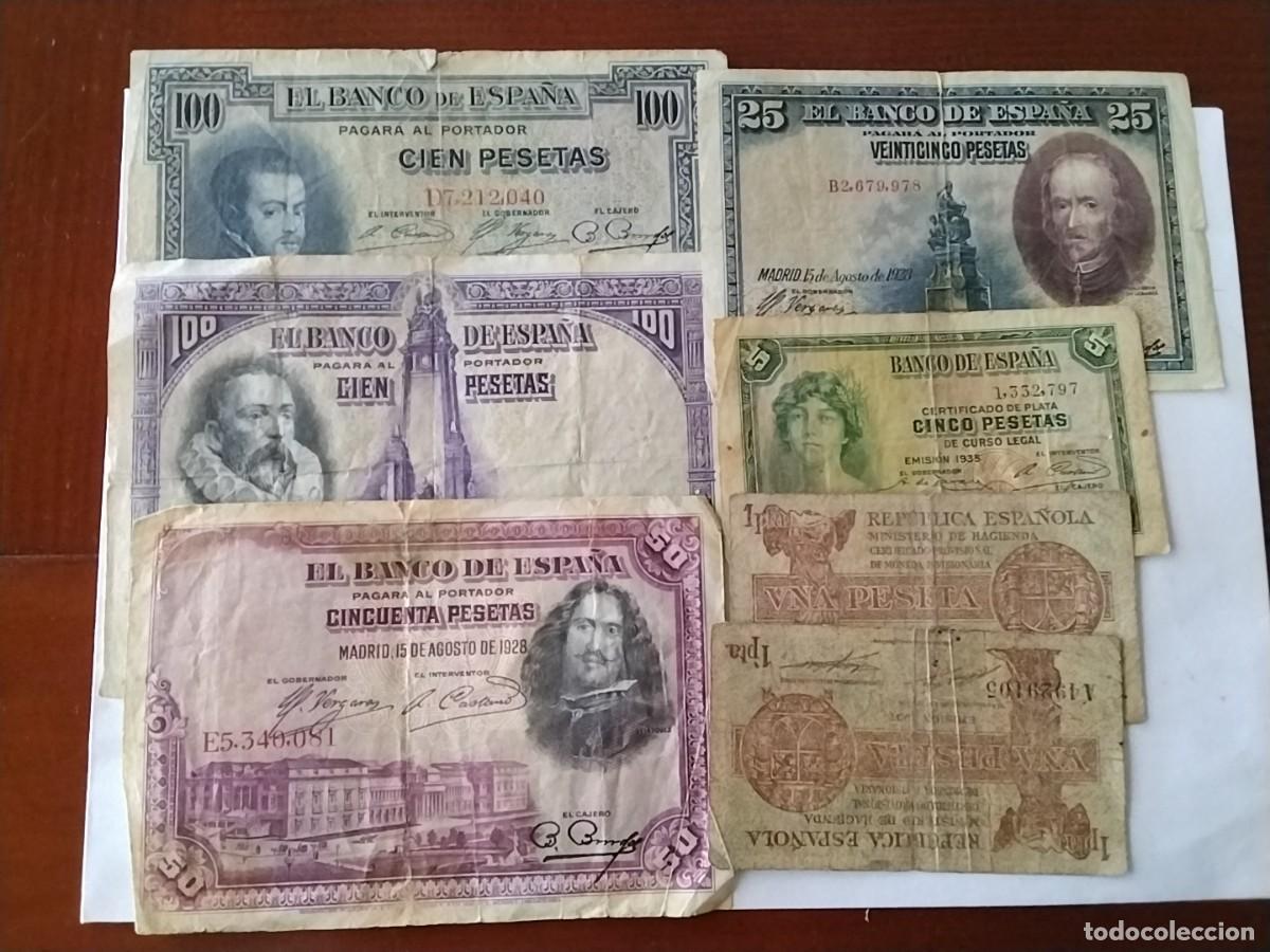 Billetes espa&ntilde;oles: Lote billetes Espa&ntilde;a - Foto 1