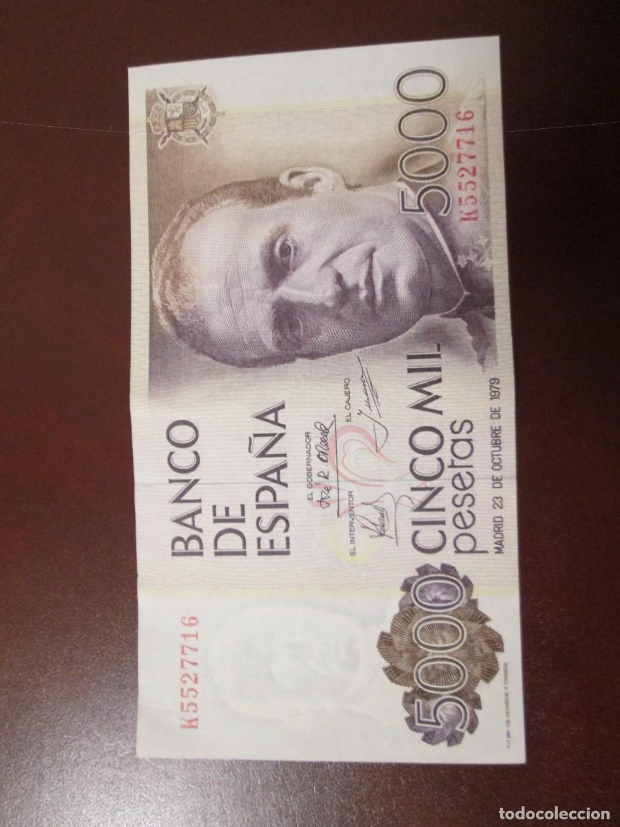 Billetes espa&ntilde;oles: 5000 PESETAS 1979 SC - Foto 1