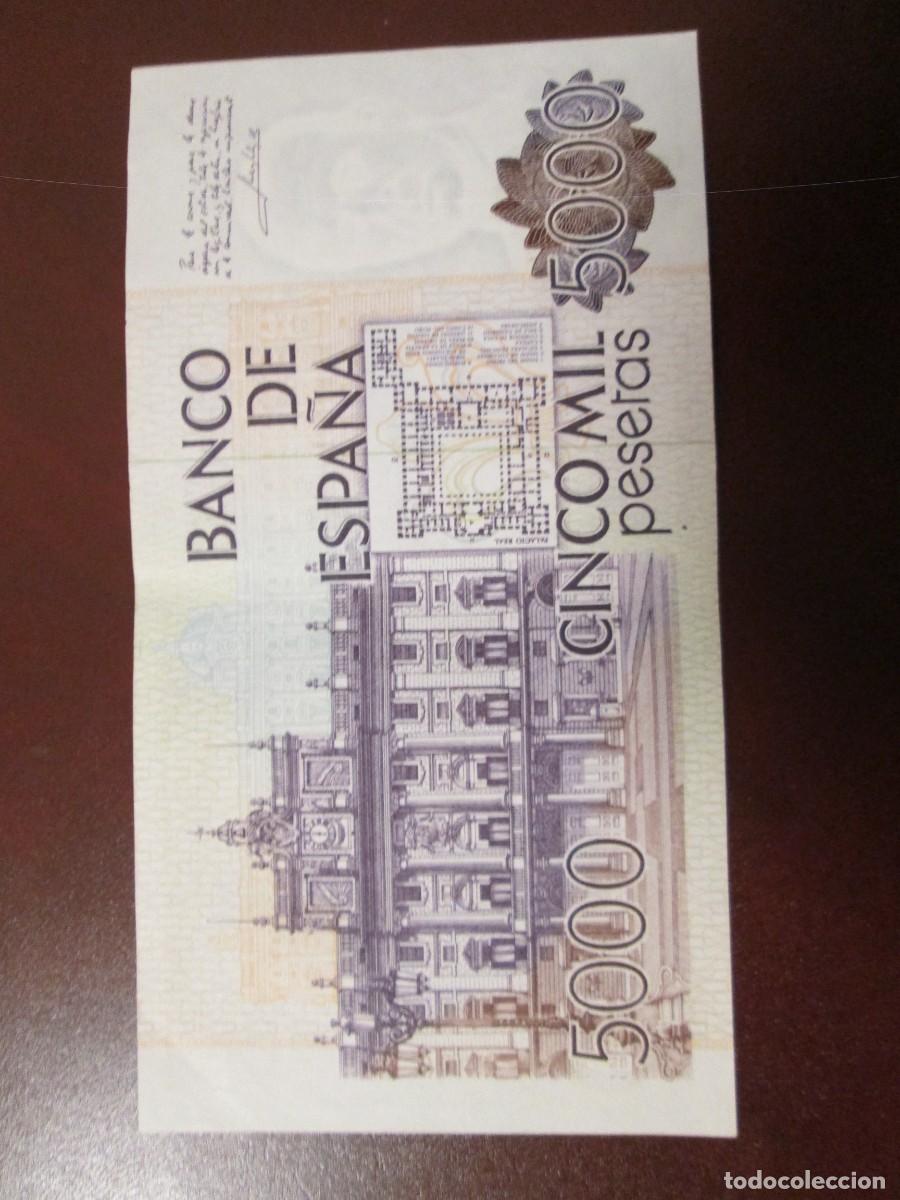 Billetes espa&ntilde;oles: 5000 PESETAS 1979 SC - Foto 2