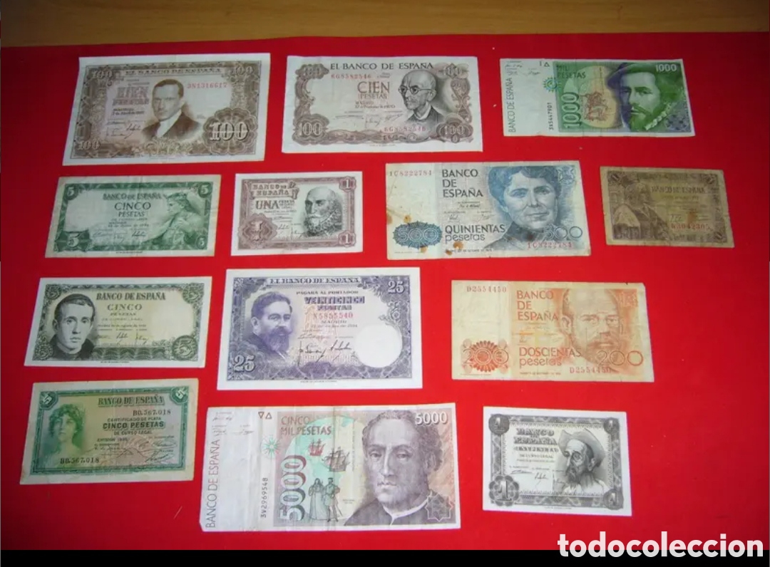 Billetes espa&ntilde;oles: Billetes espa&ntilde;oles colecciones - Foto 1