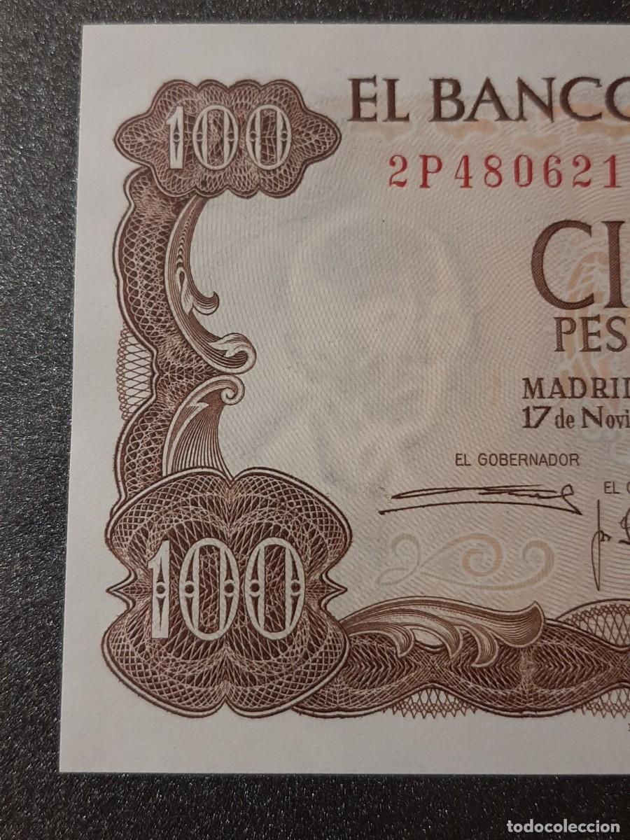Billetes espa&ntilde;oles: Billete de 100 Pesetas. Manuel de Falla. - Foto 5