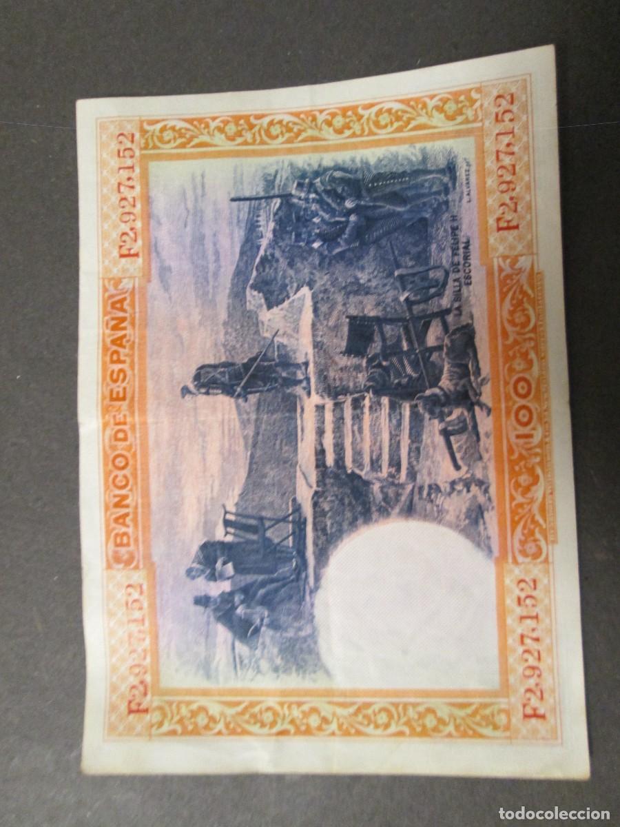 Billetes espa&ntilde;oles: 100 ESETAS MADRID 1 DE JULIO 1925 - Foto 3