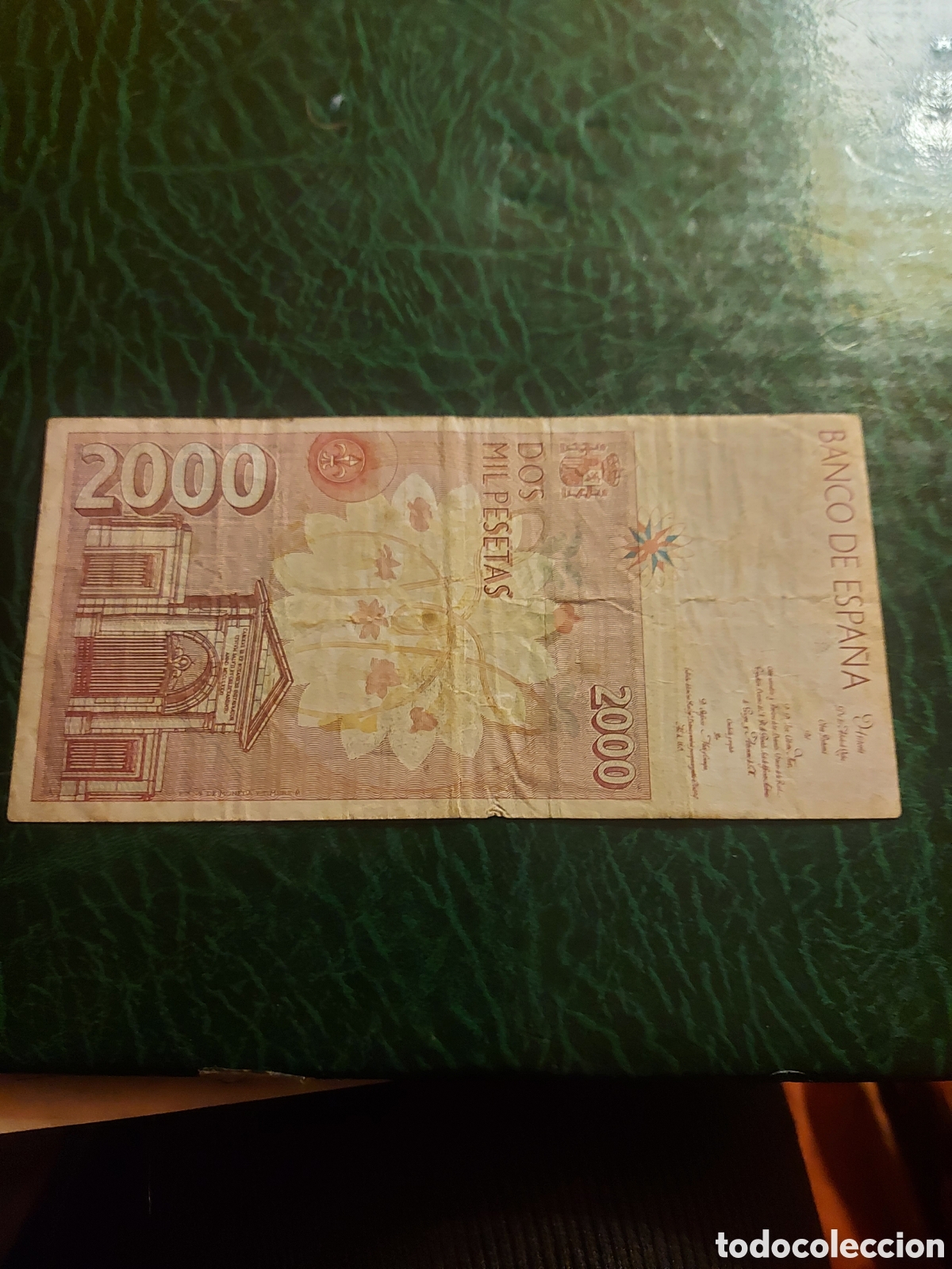 Billetes espa&ntilde;oles: Billlete de Espa&ntilde;a 2000 - Foto 2