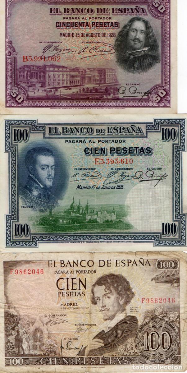 Billetes espa&ntilde;oles: BILLETES ESPA&Ntilde;A PESETAS - Foto 1