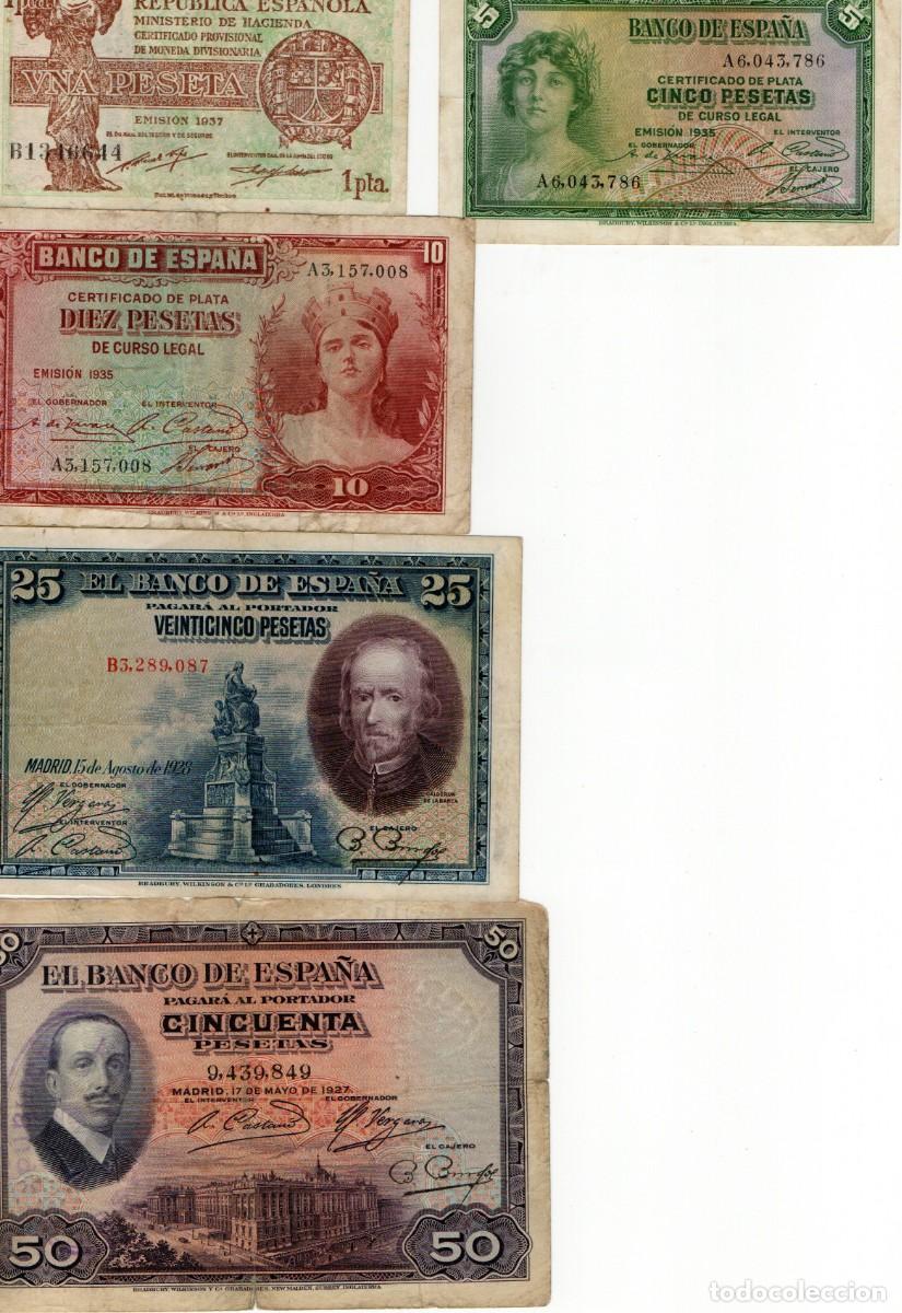 Billetes espa&ntilde;oles: BILLETES ESPA&Ntilde;A PESETAS - Foto 4