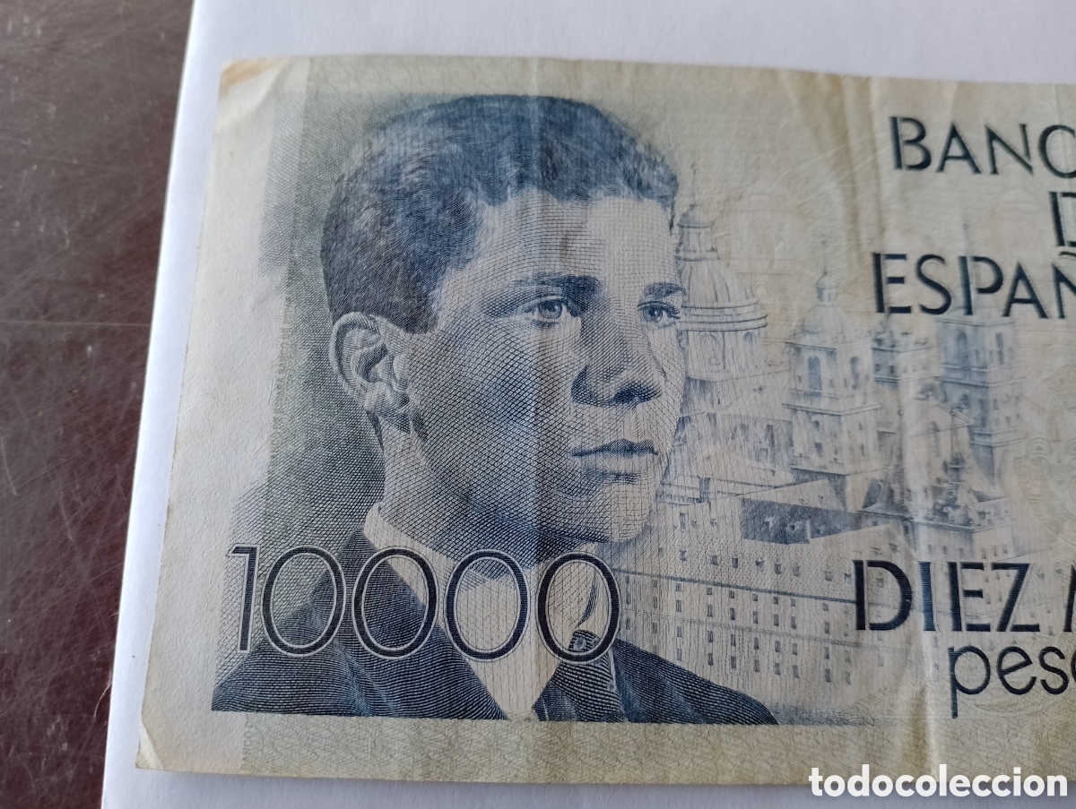 Billetes espa&ntilde;oles: Billete de 10000 Pesetas - Foto 6