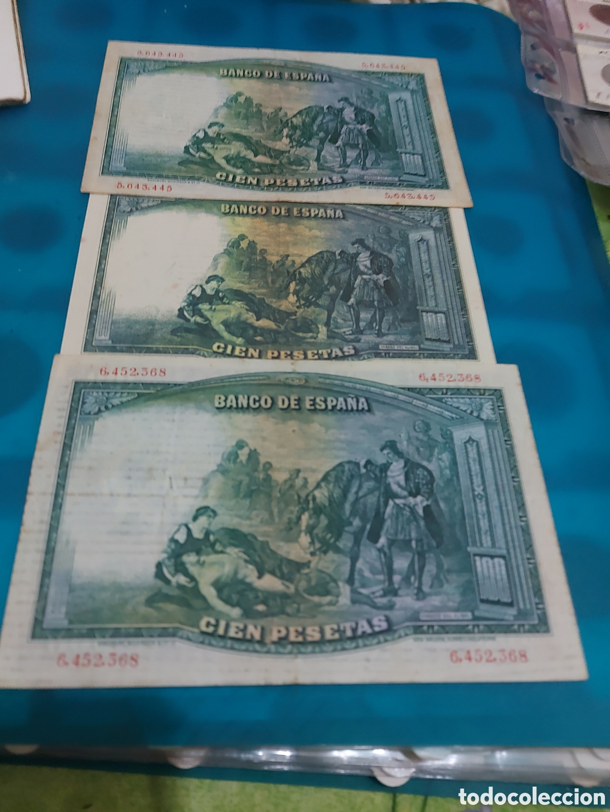 Billetes espa&ntilde;oles: 3 billetes de Espa&ntilde;a s.c - Foto 2