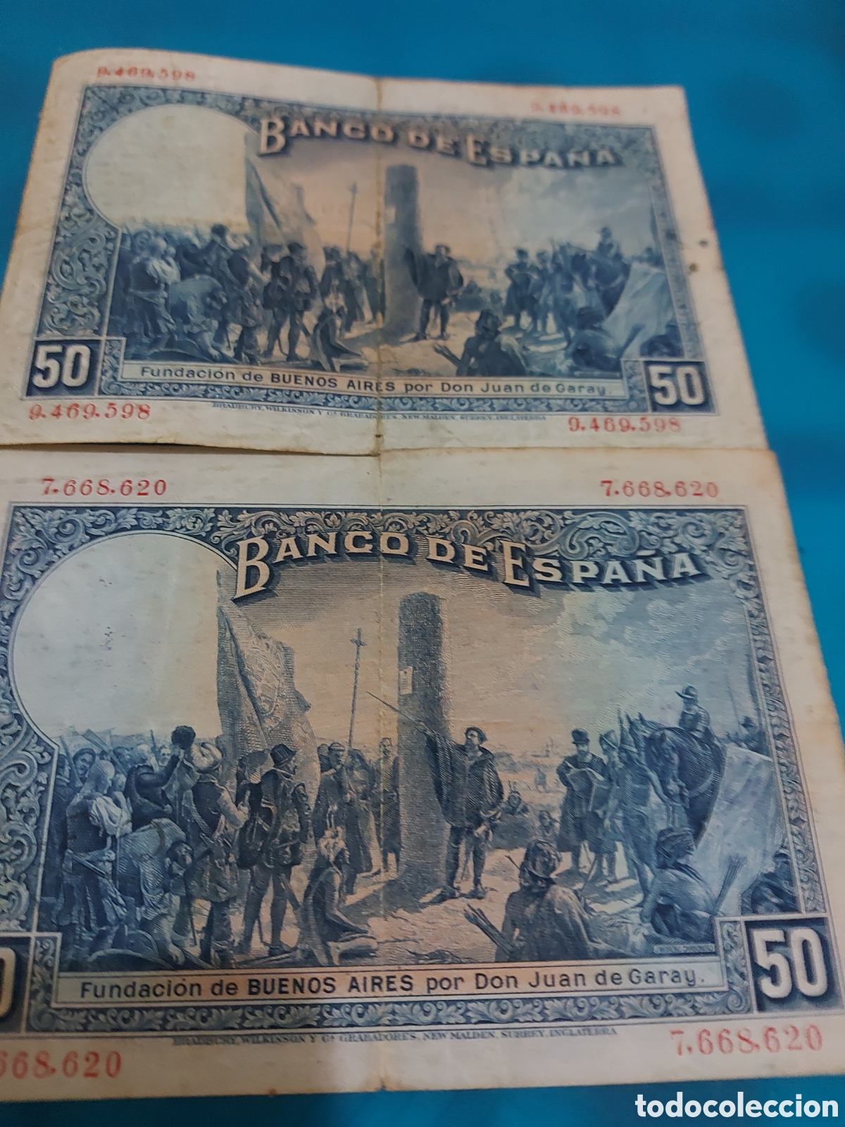 Billetes espa&ntilde;oles: billetes de Espa&ntilde;a 1927 - Foto 2