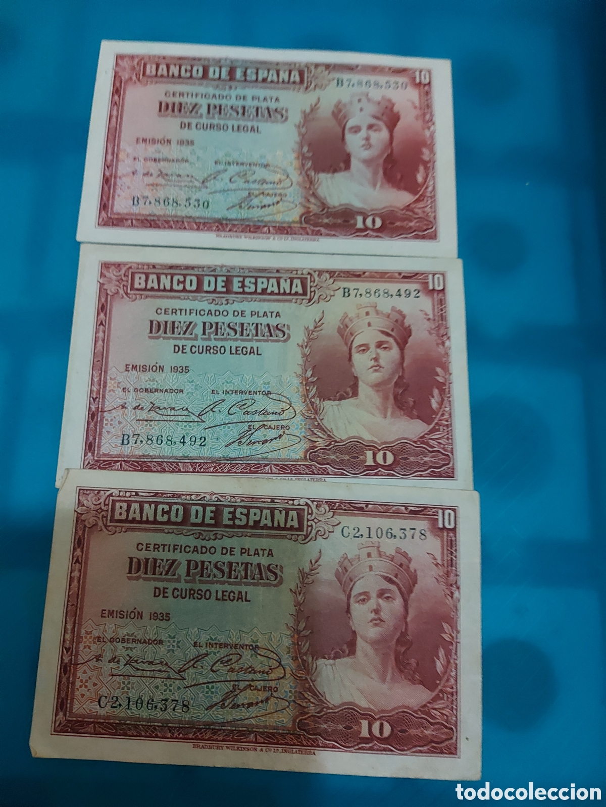 Billetes espa&ntilde;oles: billetes deEspa&ntilde;ade10p - Foto 2