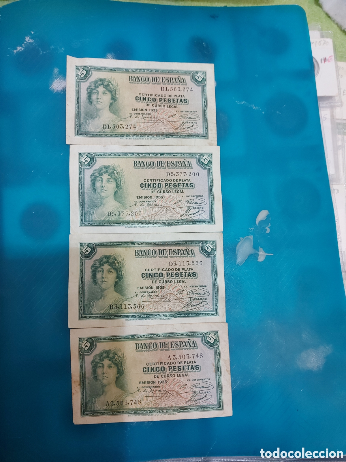Billetes espa&ntilde;oles: billetes de Espa&ntilde;a de5 - Foto 2