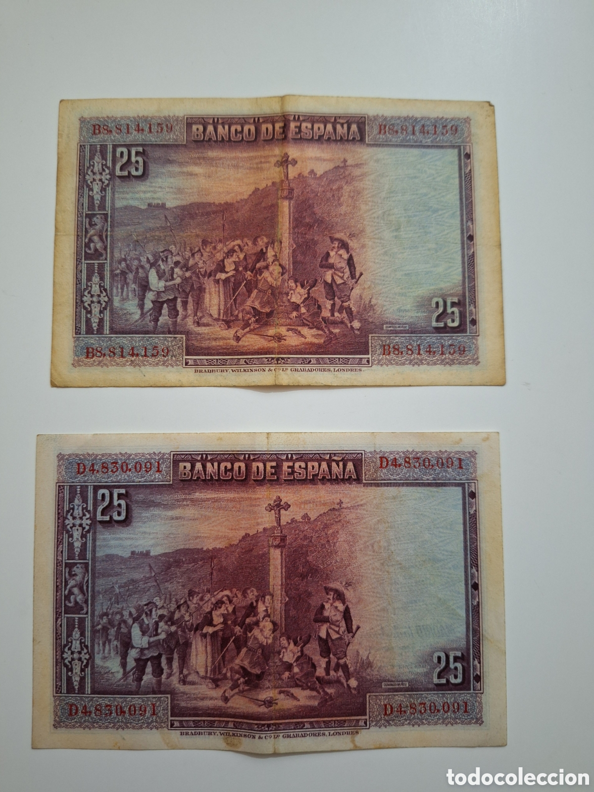 Billetes espa&ntilde;oles: Billetes 25 pesetas.......... - Foto 2