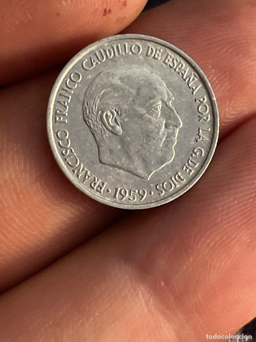 Billetes espa&ntilde;oles: Moneda 10 C&eacute;ntimos 1959 Francisco Franco - Foto 1
