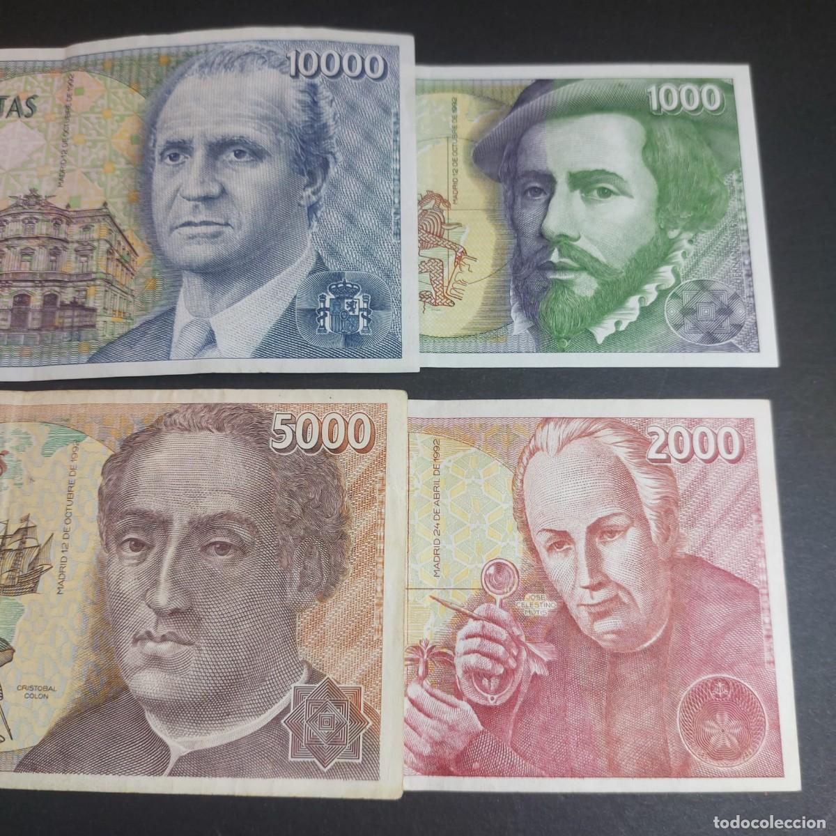 Billetes espa&ntilde;oles: LOTE BILLETES 12 OCTUBRE 1992 - Foto 1