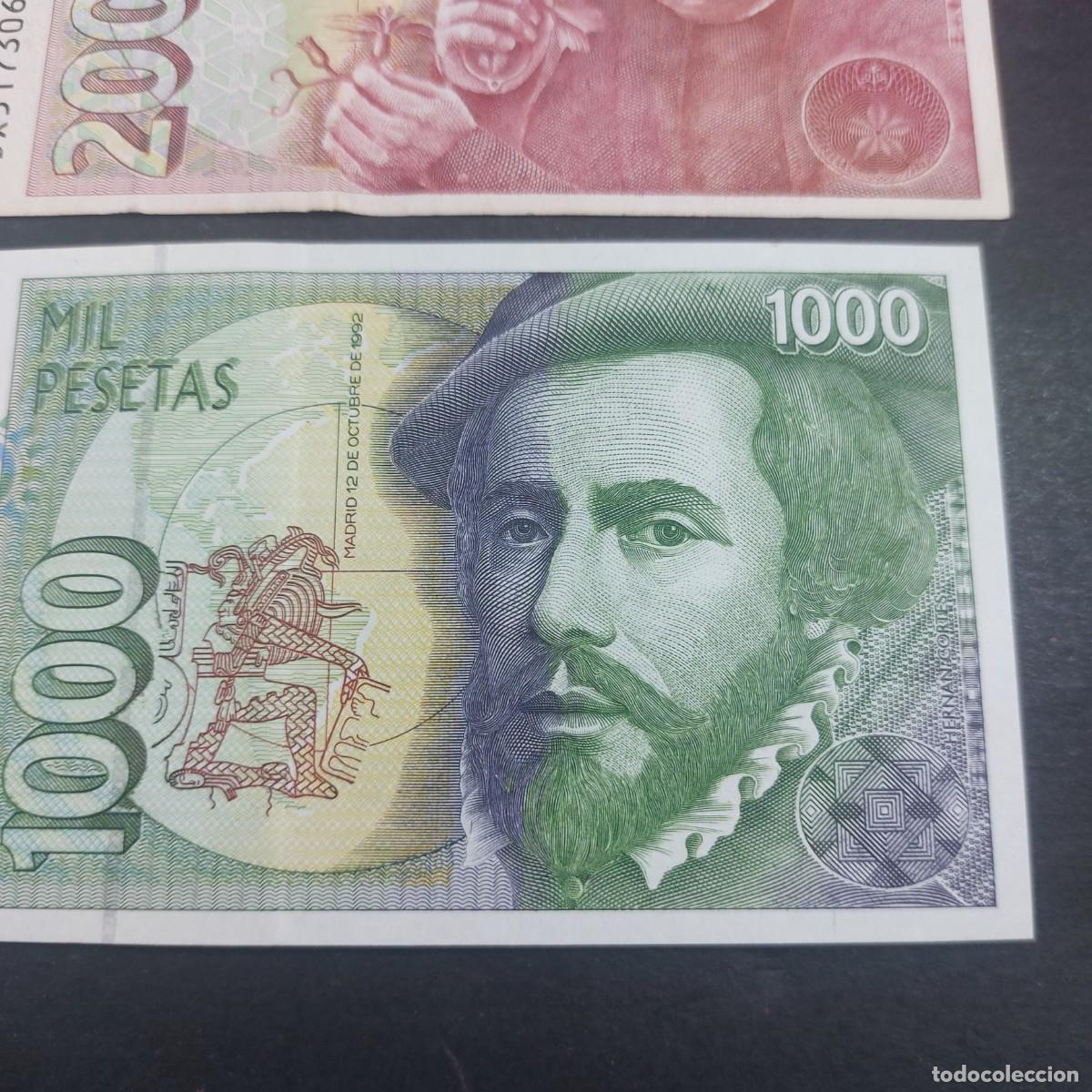 Billetes espa&ntilde;oles: LOTE BILLETES 12 OCTUBRE 1992 - Foto 4
