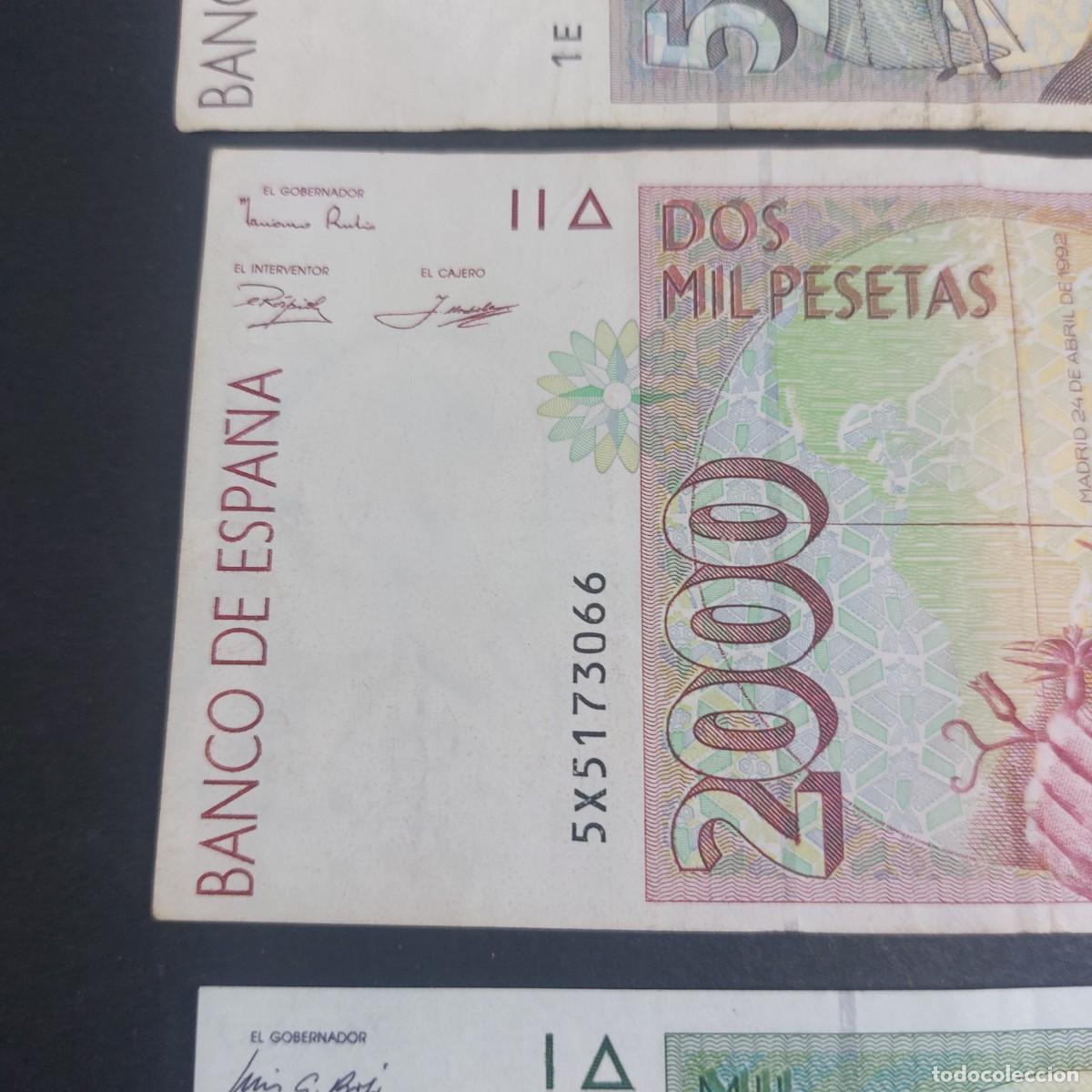 Billetes espa&ntilde;oles: LOTE BILLETES 12 OCTUBRE 1992 - Foto 5