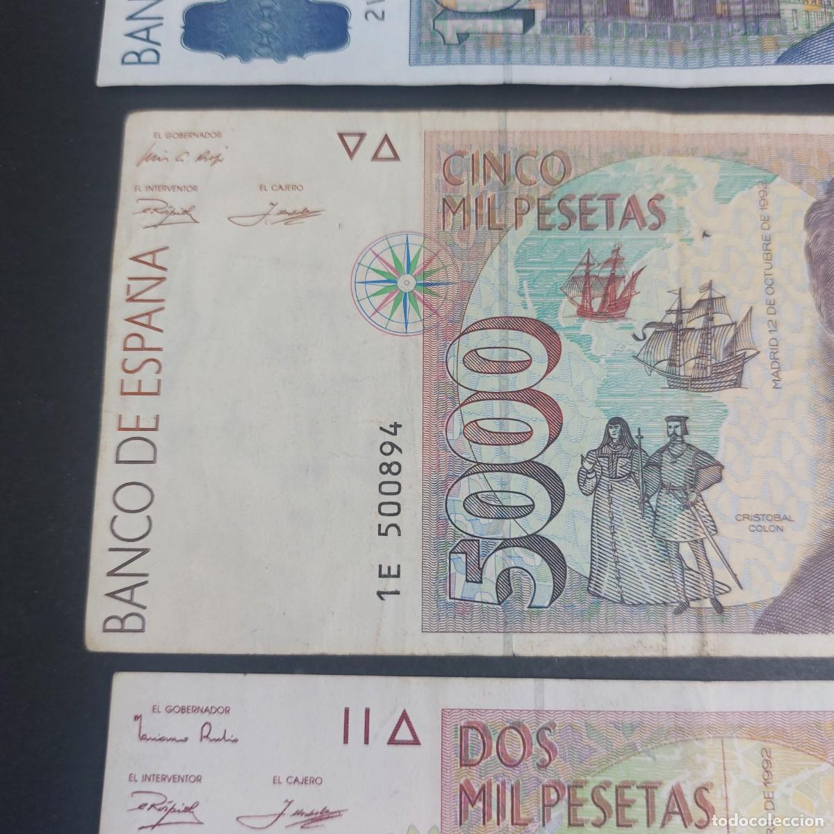 Billetes espa&ntilde;oles: LOTE BILLETES 12 OCTUBRE 1992 - Foto 7