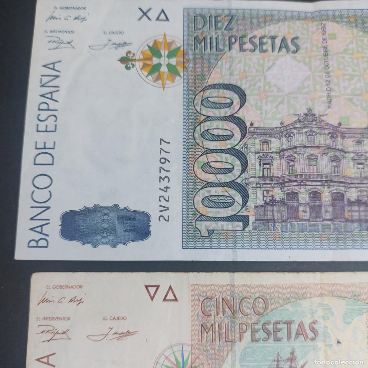 Billetes espa&ntilde;oles: LOTE BILLETES 12 OCTUBRE 1992 - Foto 9