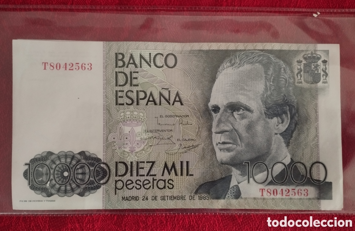 Billetes espa&ntilde;oles: Dos Billetes 10.000 Pts. Sin Circular. - Foto 5