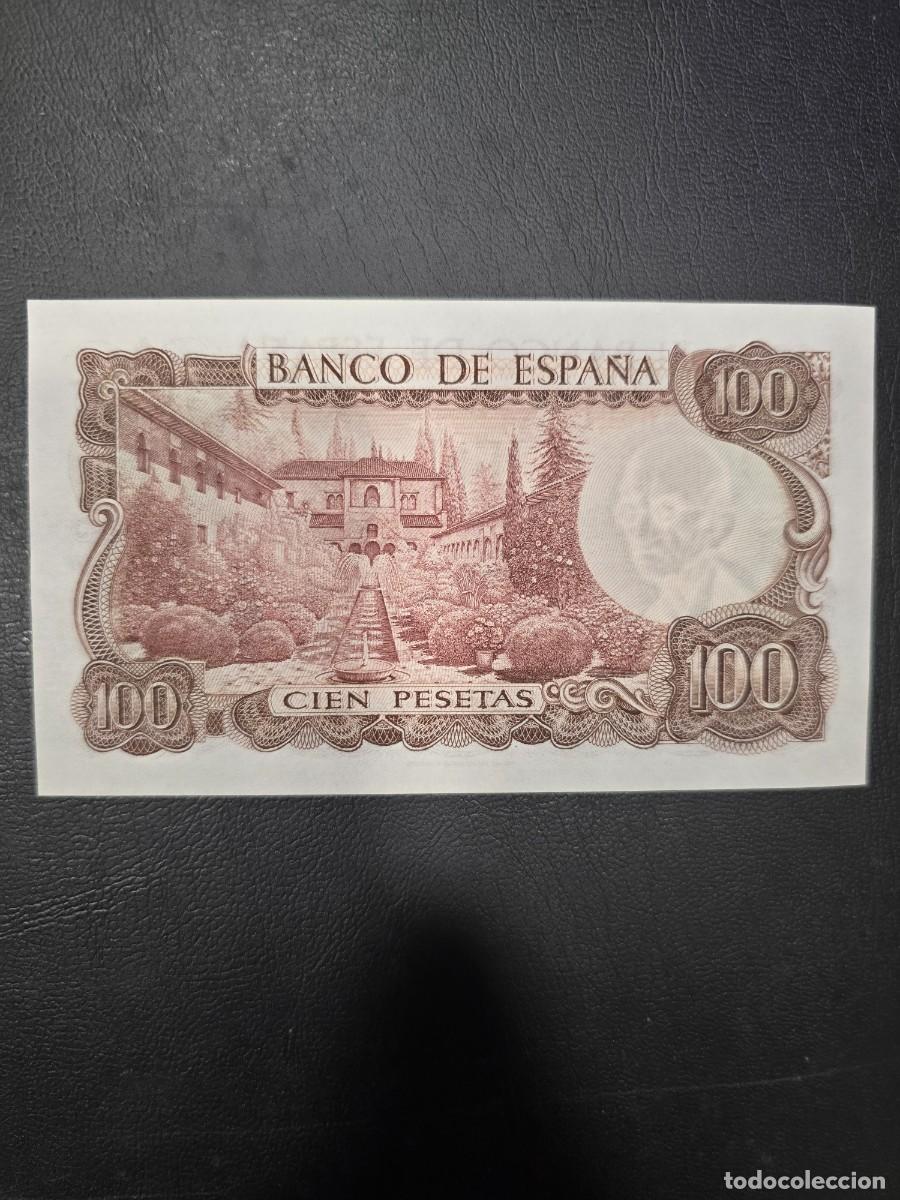 Billetes espa&ntilde;oles: BILLETE DE 100 PESETAS MANUEL DE FALLA 1970, SIN CIRCULAR - Foto 2