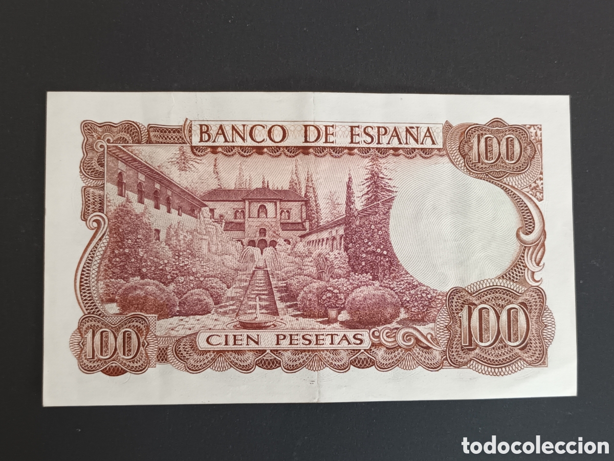 Billetes espa&ntilde;oles: ESPA&Ntilde;A. 100 PESETAS DE 1970. - Foto 2