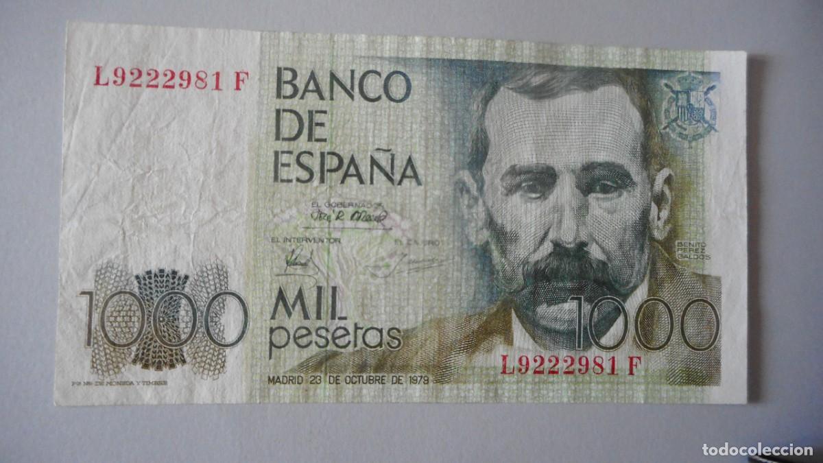 Billetes espa&ntilde;oles: 1000 PESETAS 1979 MBC+ - Foto 1