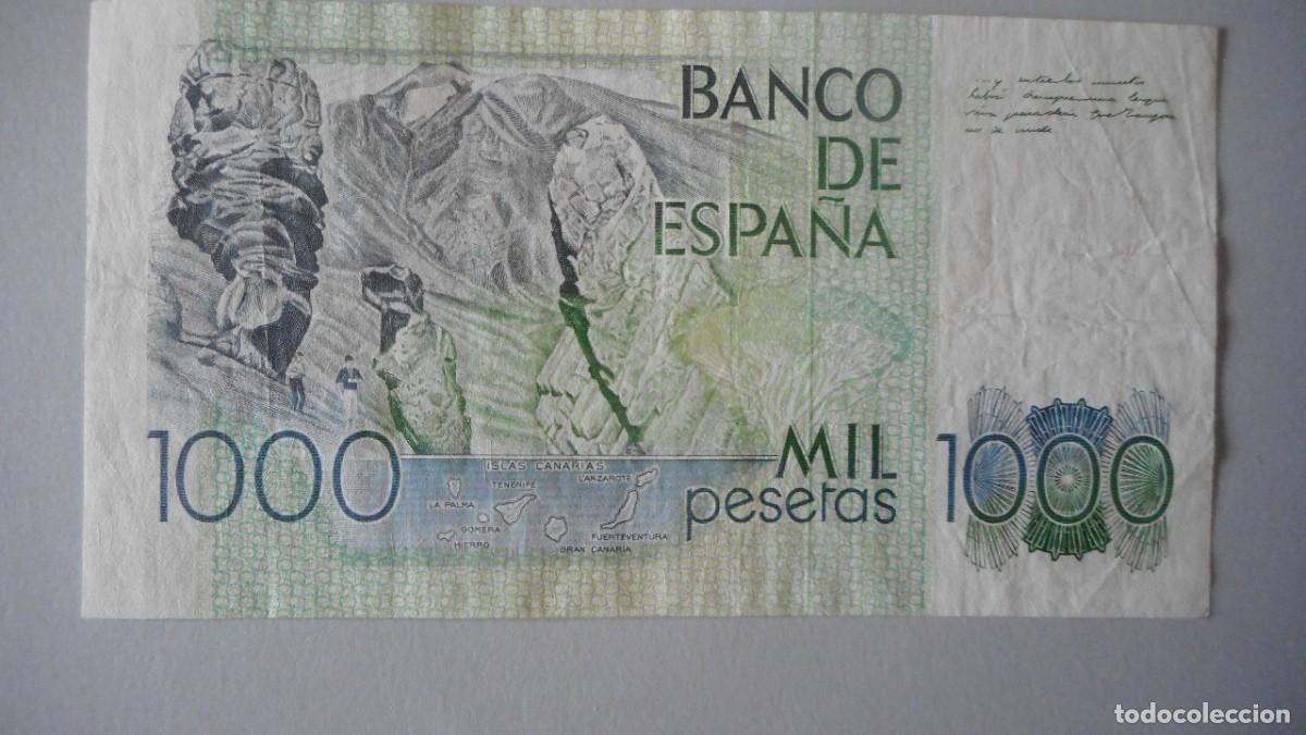 Billetes espa&ntilde;oles: 1000 PESETAS 1979 MBC+ - Foto 2
