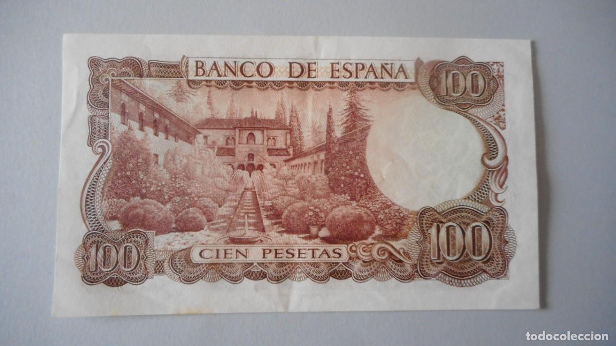 Billetes espa&ntilde;oles: 100 PESETAS 1970 EBC+ - Foto 2