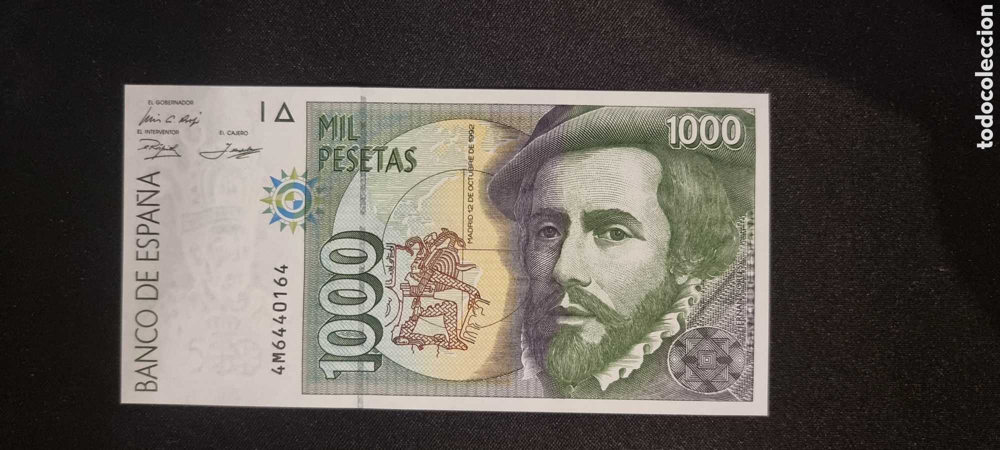 Billetes espa&ntilde;oles: Billete 1000 pesetas 1992 - Foto 1