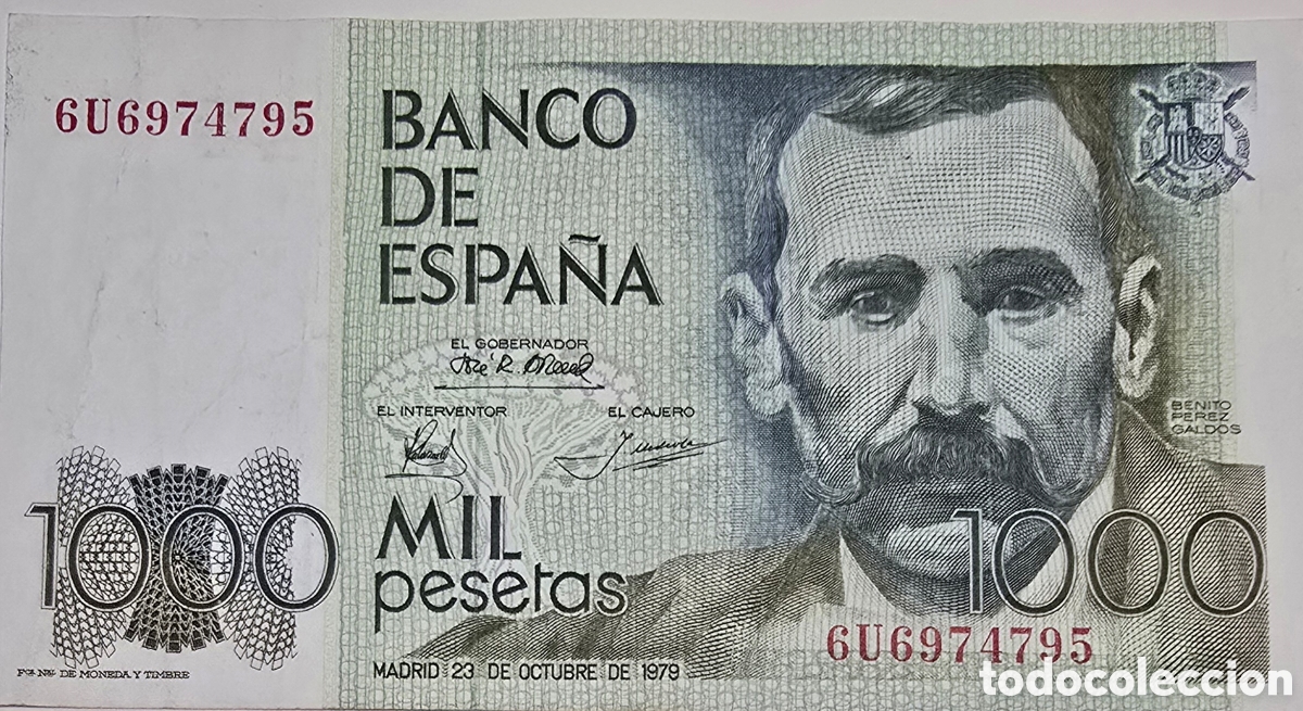 Billetes espa&ntilde;oles: Lote de 4 billetes espa&ntilde;oles - Foto 4