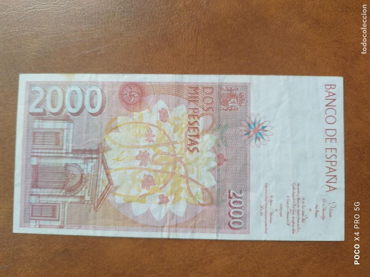 Billetes espa&ntilde;oles: BILLETE: 2000 PESETAS 1992 - Foto 2