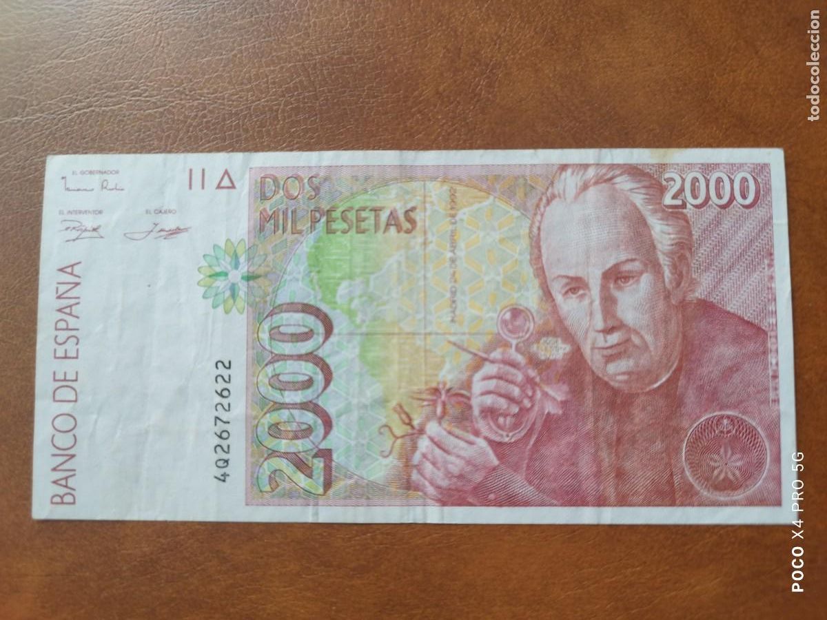 Billetes espa&ntilde;oles: BILLETE: 2000 PESETAS 1992 - Foto 1