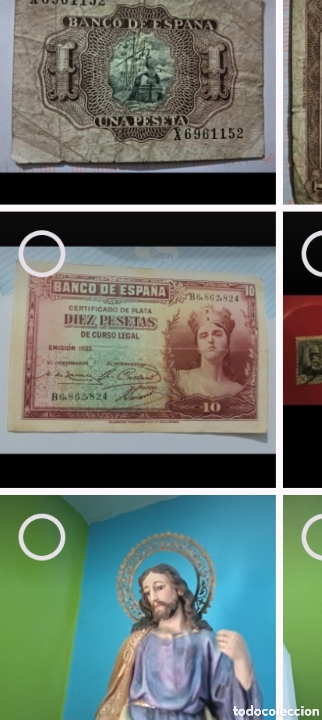 Billetes espa&ntilde;oles: Billete de 10 pesetas de 1935 - Foto 1