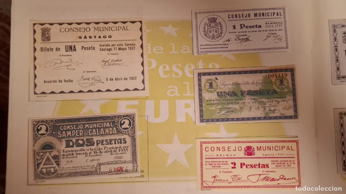 Billetes espa&ntilde;oles: ALBUM DE BILLETES ESPA&Ntilde;OLES - Foto 6