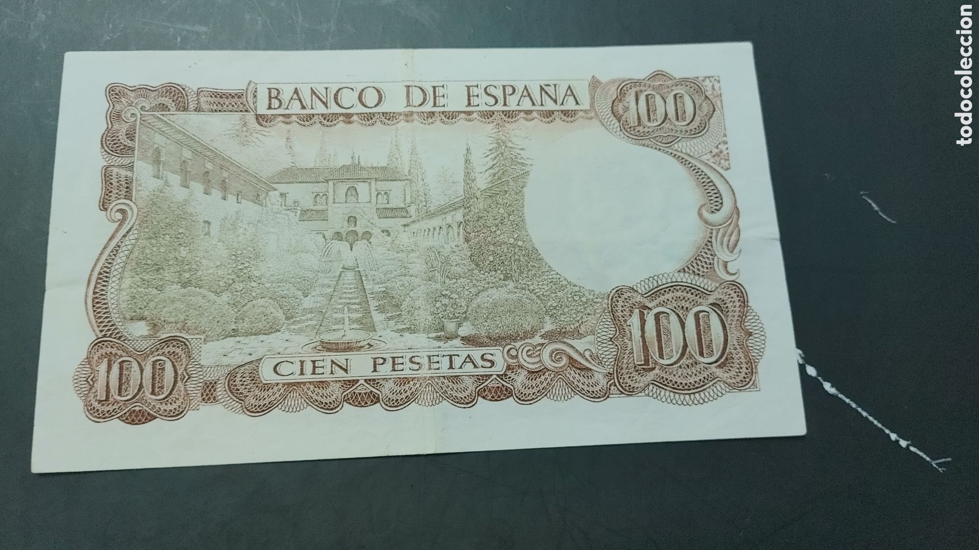 Billetes espa&ntilde;oles: CIEN PESETAS MANUEL DE FALLA 1970 ERROR EBC - Foto 1