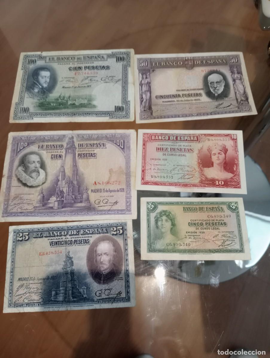Billetes espa&ntilde;oles: Billetes de la Rep&uacute;blica Espa&ntilde;ola - Foto 1