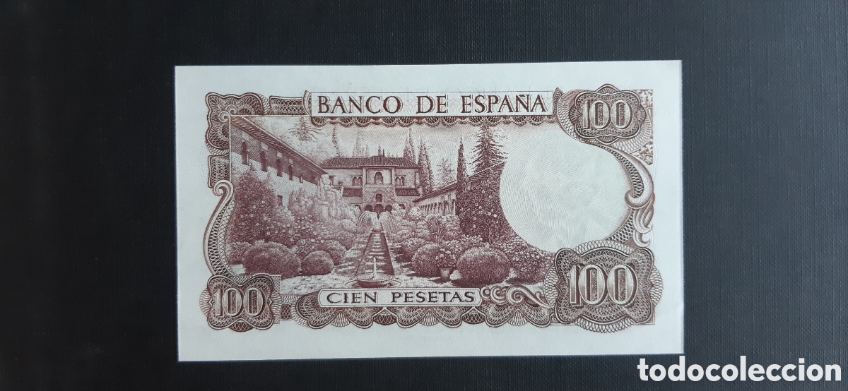 Billetes espa&ntilde;oles: 100 pesetas 1970 Sin Circular SC - Foto 2