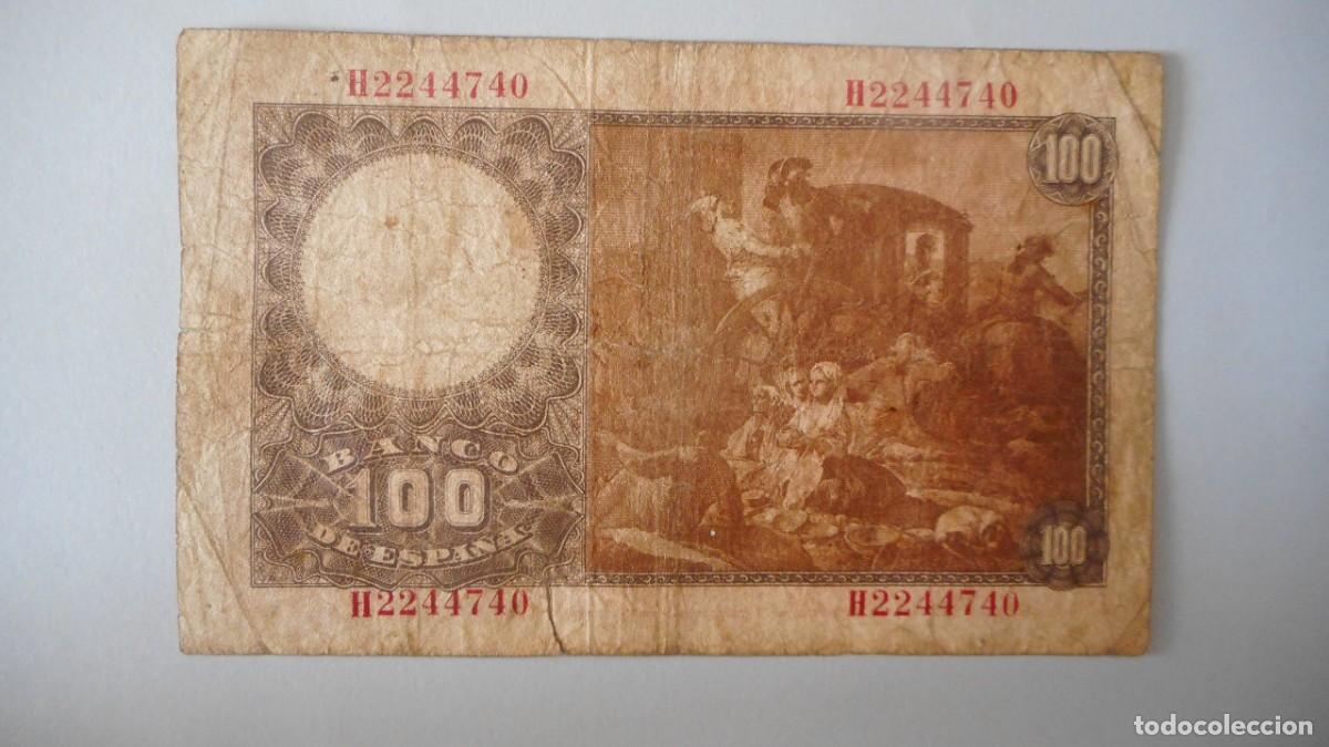Billetes espa&ntilde;oles: 100 PESETAS MAYO 1948 / BC - Foto 2
