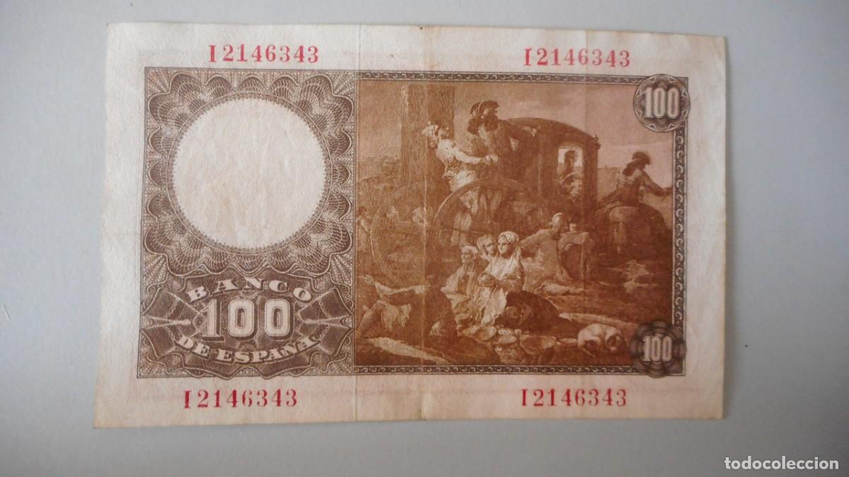 Billetes espa&ntilde;oles: 100 PESETAS MAYO 1948 / MBC+ - Foto 2