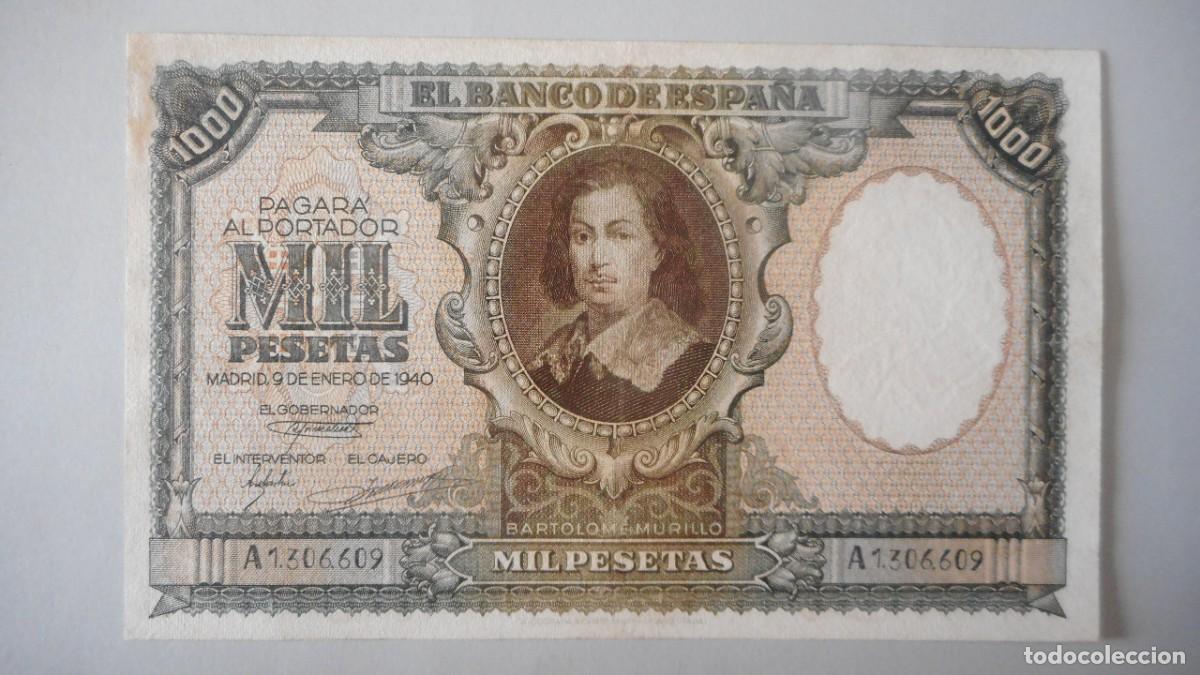 Billetes espa&ntilde;oles: 1000 PESETAS ENERO 1940 / MBC++ - Foto 1