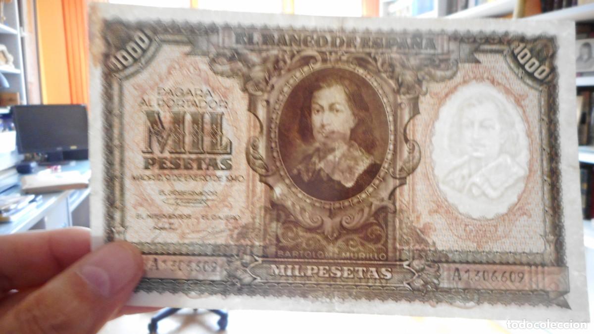 Billetes espa&ntilde;oles: 1000 PESETAS ENERO 1940 / MBC++ - Foto 4