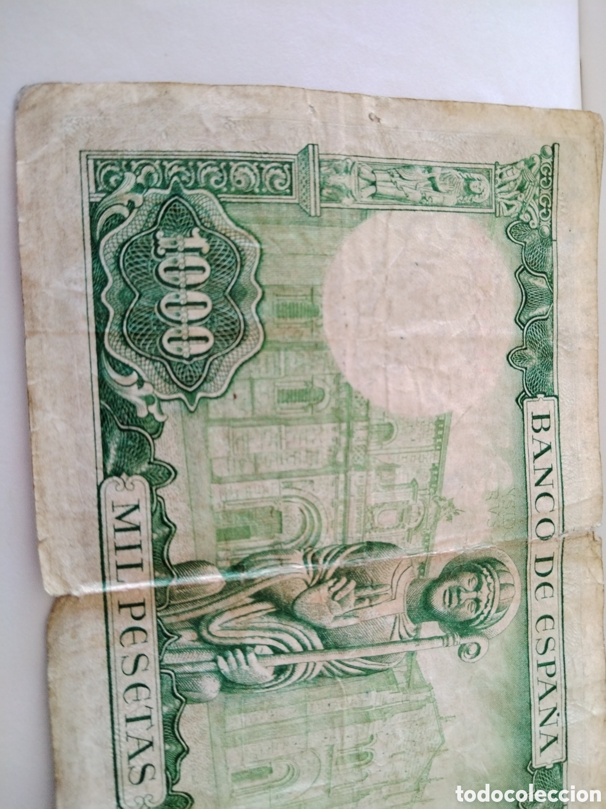 Billetes espa&ntilde;oles: Billete mil pesetas 1965 - Foto 11