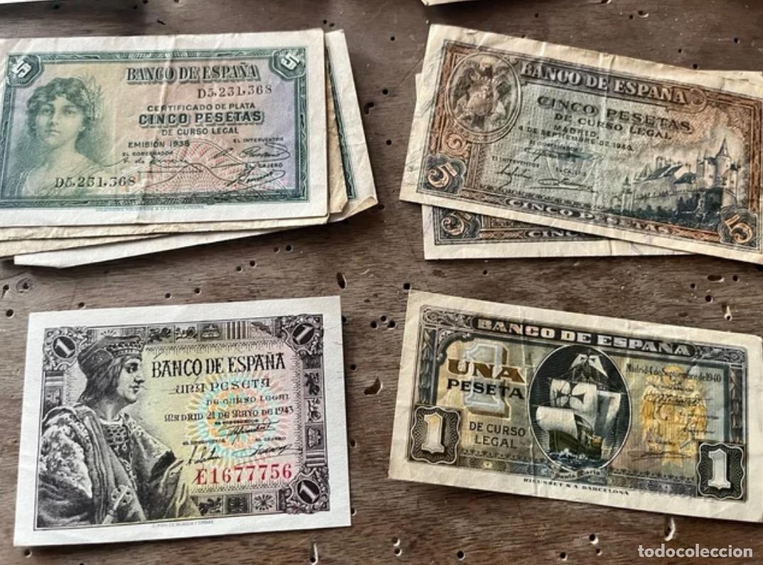 Billetes espa&ntilde;oles: billetes antiguos varios - Foto 2