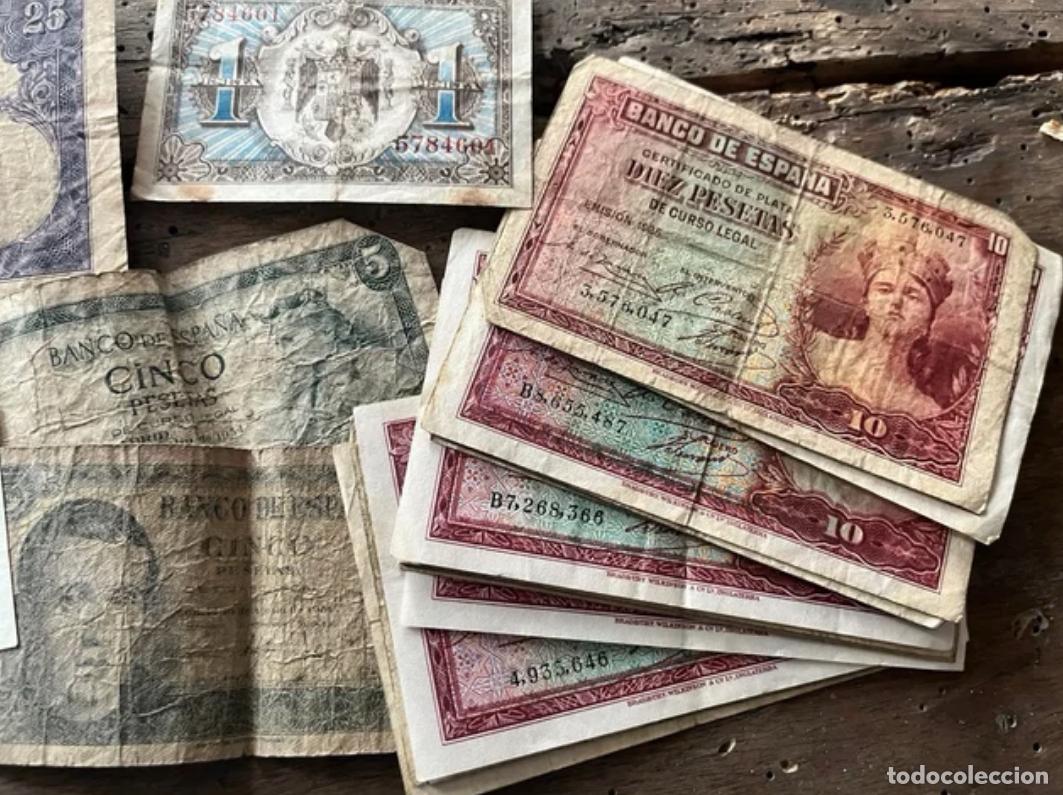 Billetes espa&ntilde;oles: billetes antiguos varios - Foto 4