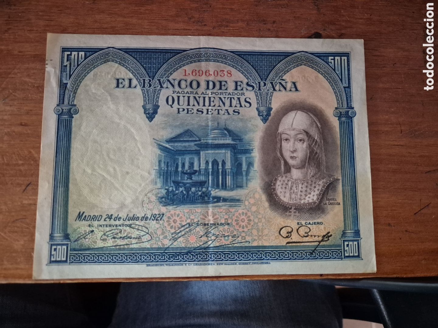 Billetes espa&ntilde;oles: GRAN BILLETE DE ESPA&Ntilde;A