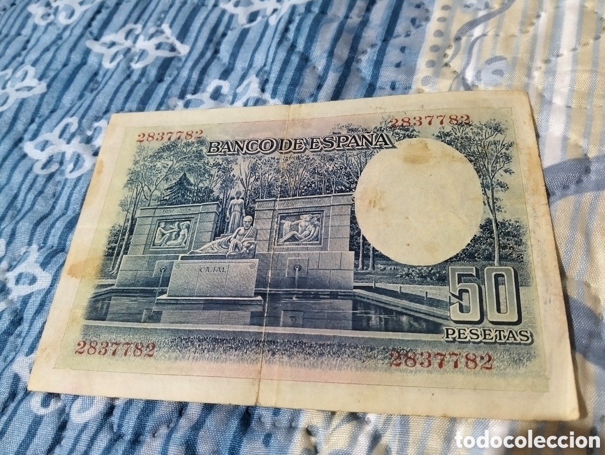 Billetes espa&ntilde;oles: Billetes de 50 y 100 pesetas - Foto 6