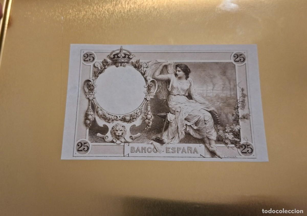 Banconote spagnole: Billete 25 pesetas 1908 anverso sc