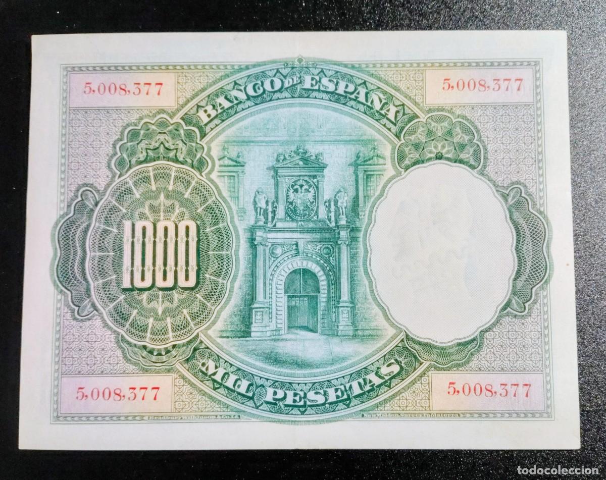 Billetes espa&ntilde;oles: BILLETE DE 1000 PESETAS DE 1925 - Foto 2