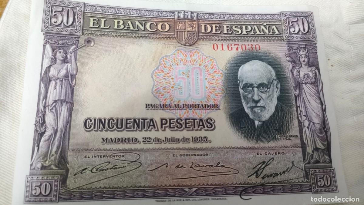 Spanish Banknotes: Lote de billetes del Banco de Espa&ntilde;a de la monarqu&iacute;a y rep&uacute;blica