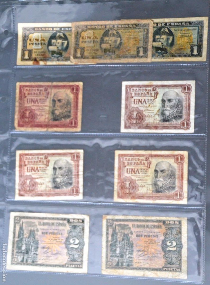 Spanische Banknoten: LOTE DE 26 BILLETES TODOS ORIGINALES